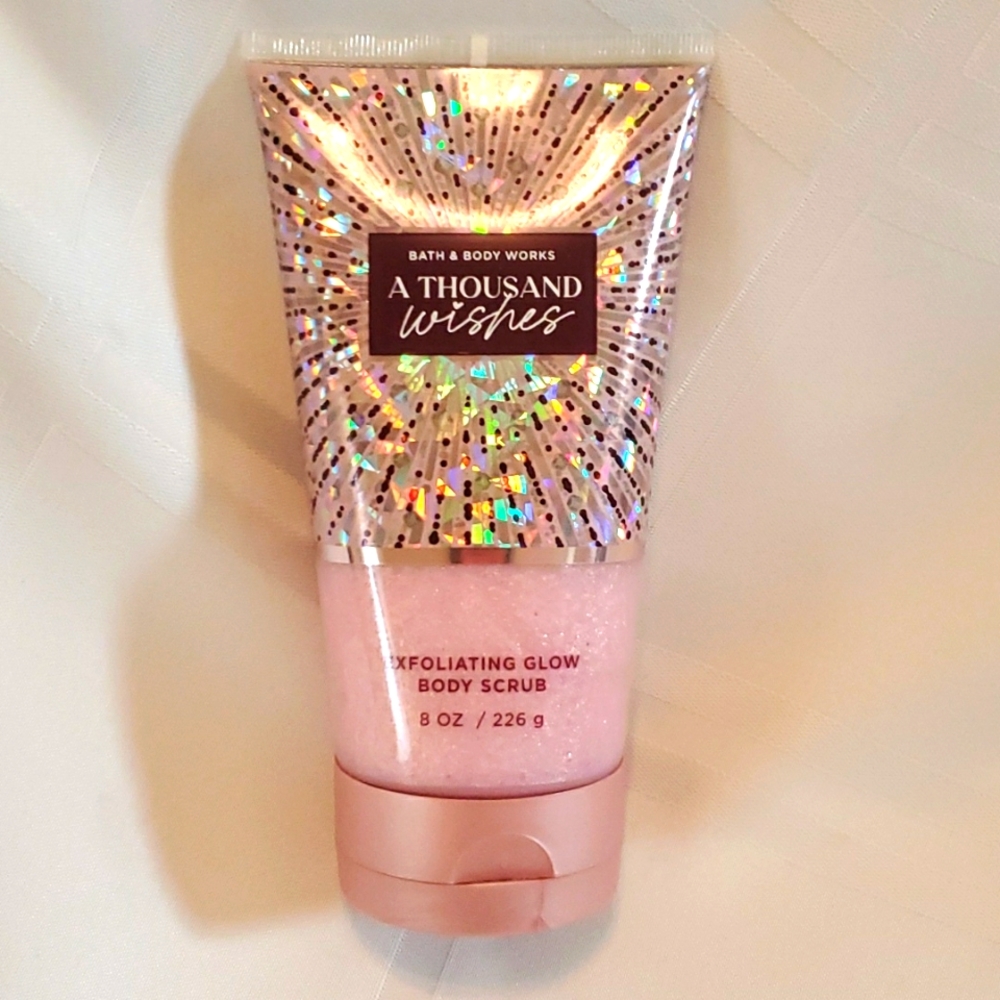 Bath & Body Works A Thousand Wishes Exfoliating Glow Body Scrub - NEW - 8oz
